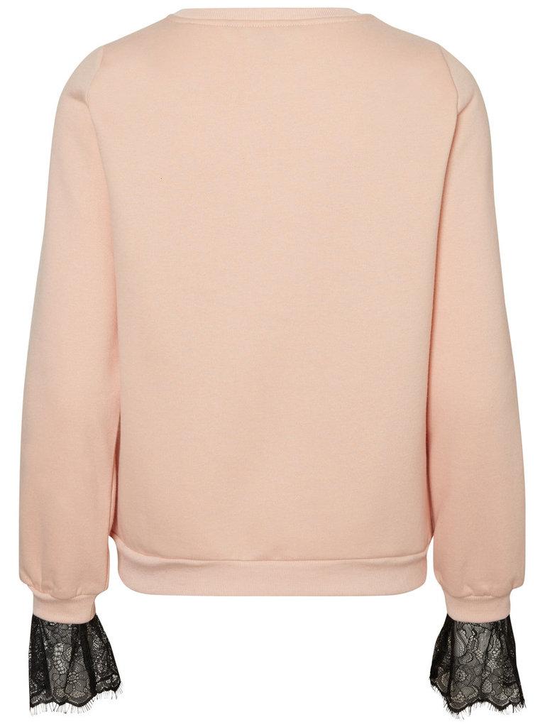 VERO MODA Damen Bluse VMBESSIE LS SWEAT D2-7