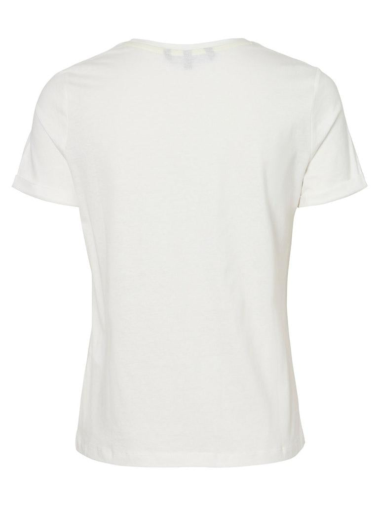 VERO MODA Damen T-Shirt VMPOLLY SS TOP BOX GA