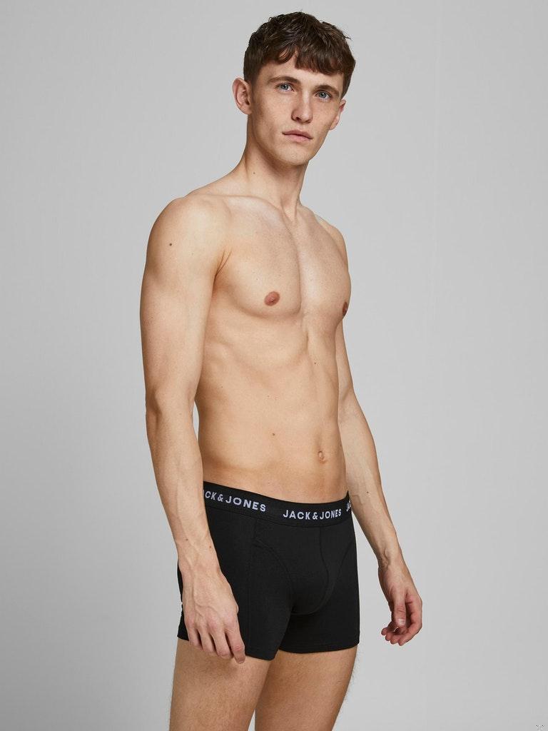 Jack & Jones Herren Boxershorts JACKRIS TRUNKS 7 PACK LN