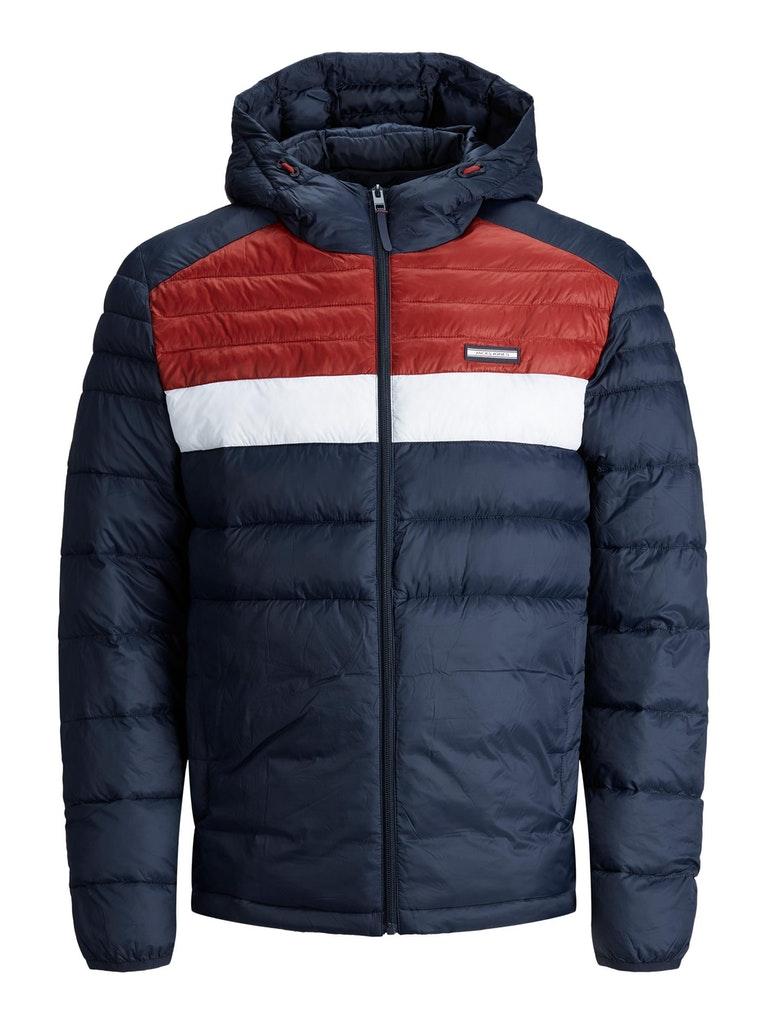 Jack & Jones Herren Hoodie JJEACE PUFFER HOOD PS NOOS