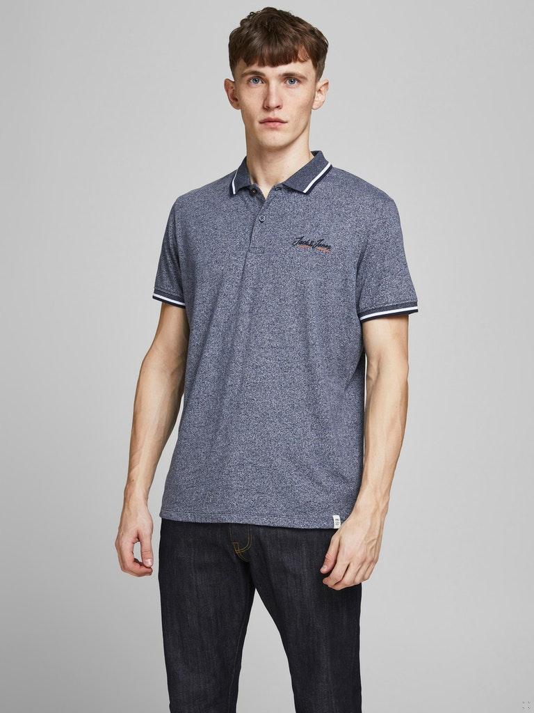 Jack & Jones Herren Poloshirt JORTONS POLO SS SN