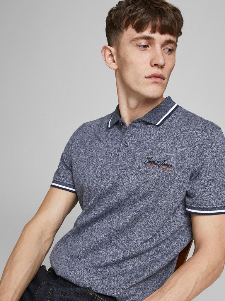 Jack & Jones Herren Poloshirt JORTONS POLO SS SN