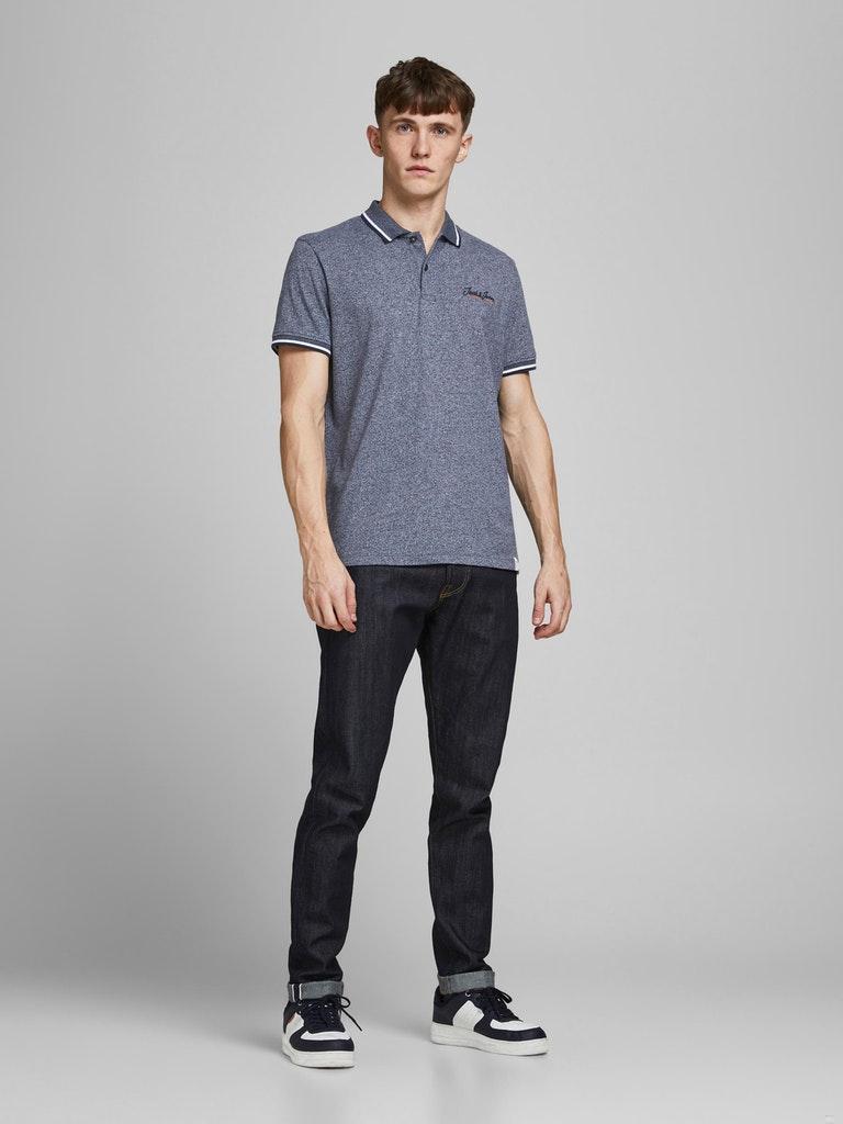 Jack & Jones Herren Poloshirt JORTONS POLO SS SN
