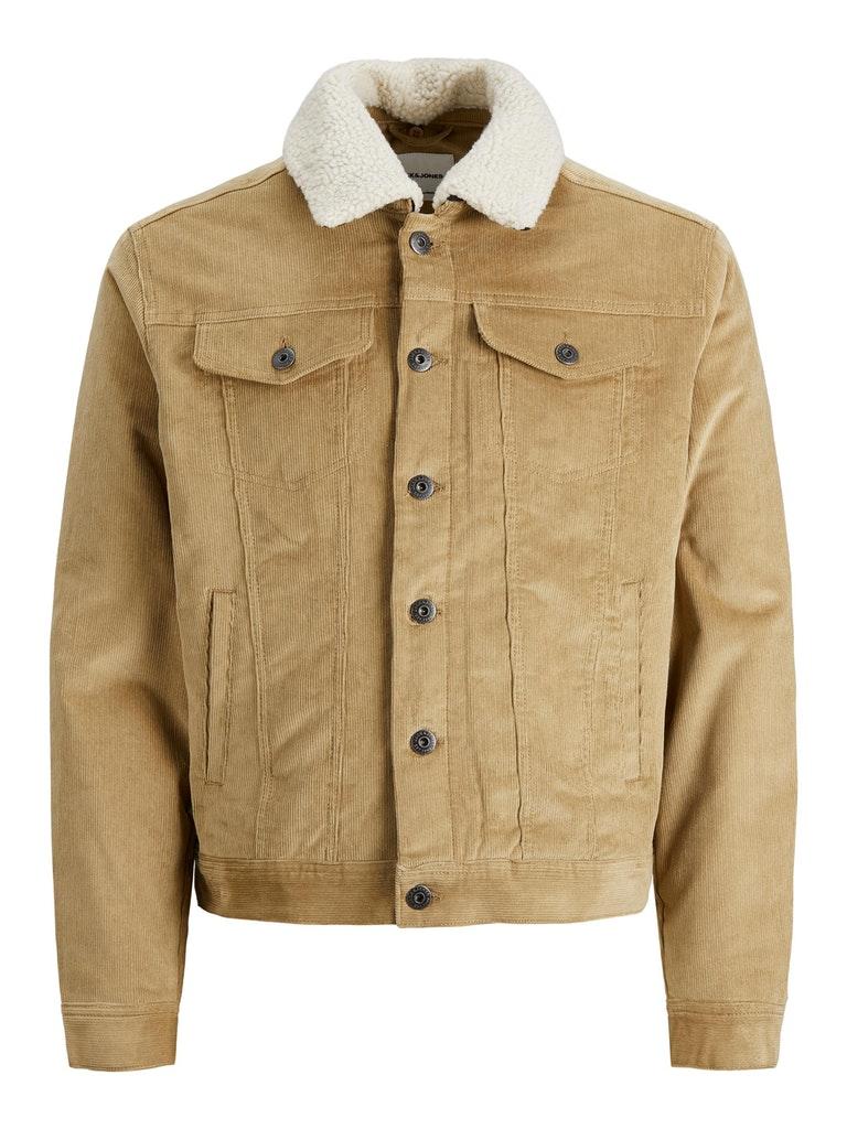 Jack & Jones Herren Jacke JPSTALVIN JJSHERPA CORDUROY AKM SN