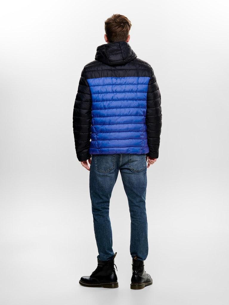 ONLY&SONS Herren Jacke ONSSTEVEN QUILTED HOOD JACKET OTW NOOS