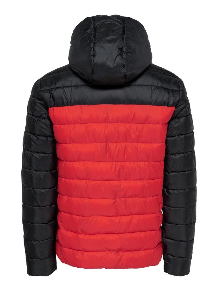 ONLY&SONS Herren Jacke ONSSTEVEN QUILTED HOOD JACKET OTW NOOS