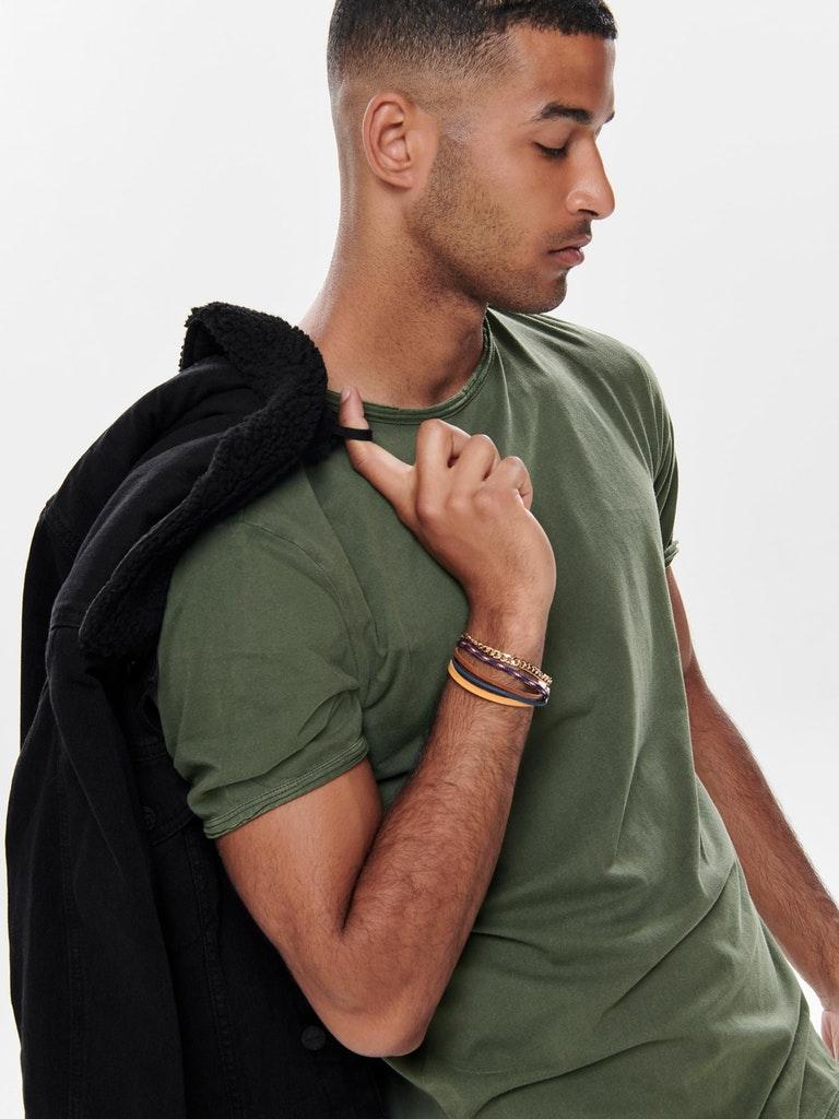 ONLY & SONS Herren Jacke ONSLOUIS Schwarz Baumwolle XS L XL XXL Neu 22013592