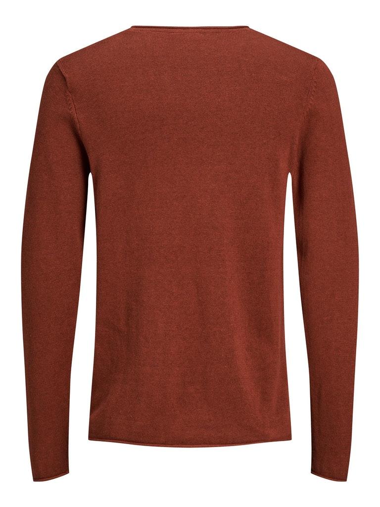 Jack & Jones Herren Pullover JWHLINEN KNIT CREW NECK