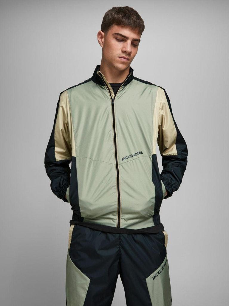 Jack & Jones Herren Jacke JJIRODMAN BLOCKED TRACK JACKET ST LTN
