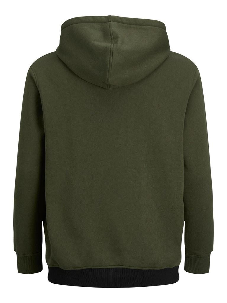Jack & Jones Herren Hoodie JJEURBAN BLOCKING SWEAT HOOD NOOS PS