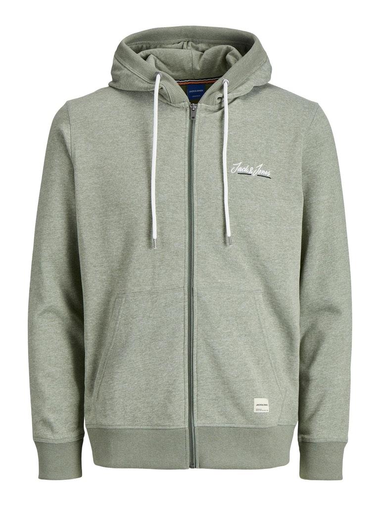 Jack & Jones Herren Hoodie JORTONS SWEAT ZIP HOOD UB NOOS