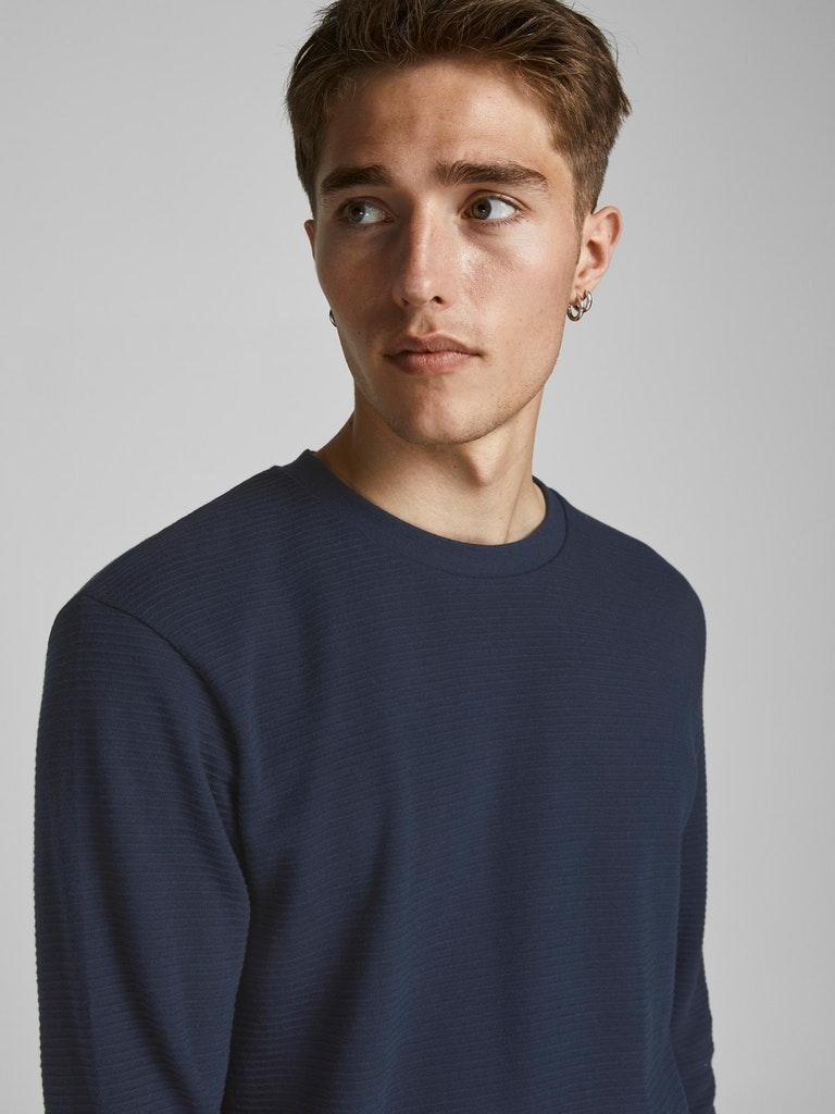 Jack & Jones Herren T-Shirt JJEPHILLY TEE LS CREW NECK NOOS