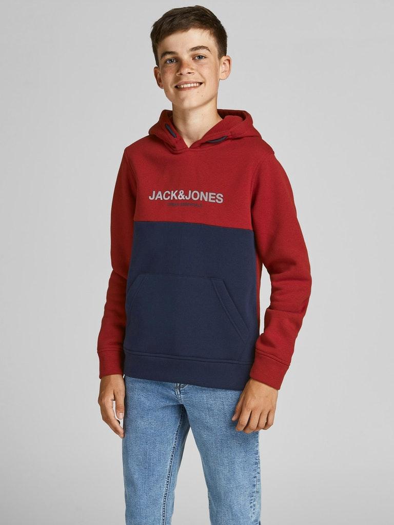 Jack & Jones Jungen Hoodie JJEURBAN BLOCKING SWEAT HOOD NOOS JNR