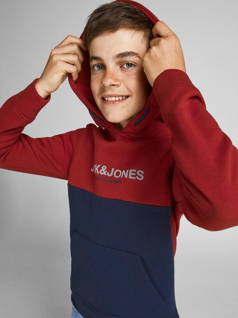 Jack & Jones Jungen Hoodie JJEURBAN BLOCKING SWEAT HOOD NOOS JNR