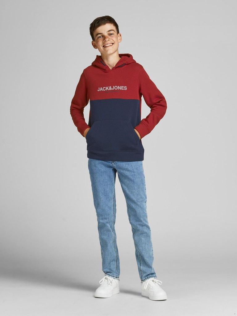 Jack & Jones Jungen Hoodie JJEURBAN BLOCKING SWEAT HOOD NOOS JNR