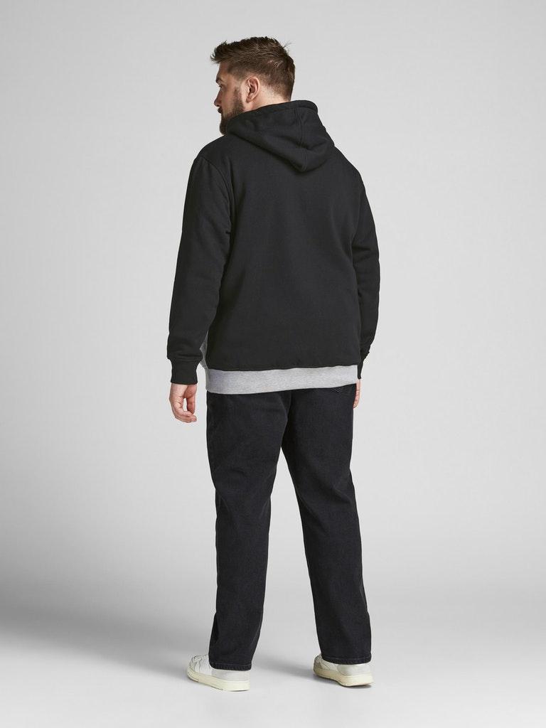 Jack & Jones Herren Hoodie JJEURBAN BLOCKING SWEAT HOOD NOOS PS