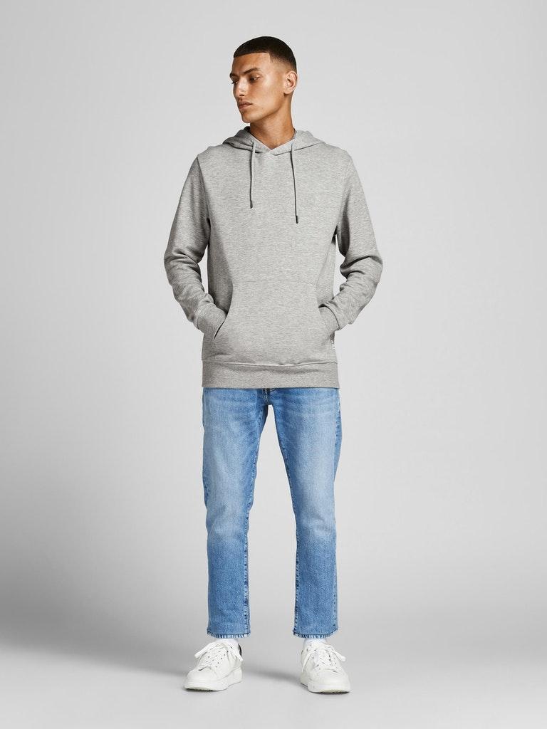 Jack & Jones Herren Hoodie JJEBASIC LOGO SWEAT HOOD NOOS