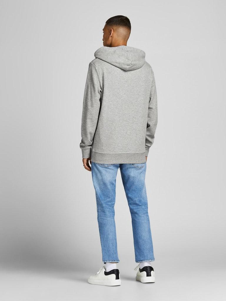 Jack & Jones Herren Hoodie JJEBASIC LOGO SWEAT HOOD NOOS