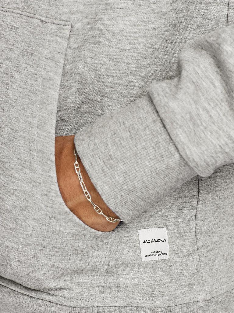 Jack & Jones Herren Hoodie JJEBASIC LOGO SWEAT HOOD NOOS