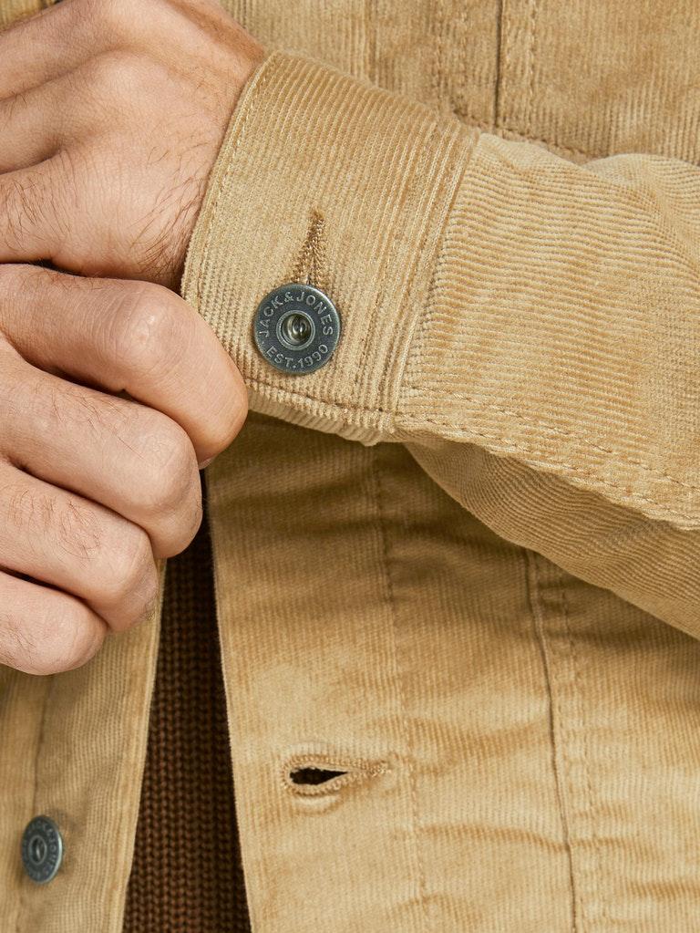 Jack & Jones Herren Jacke JPSTALVIN JJSHERPA CORDUROY AKM SN