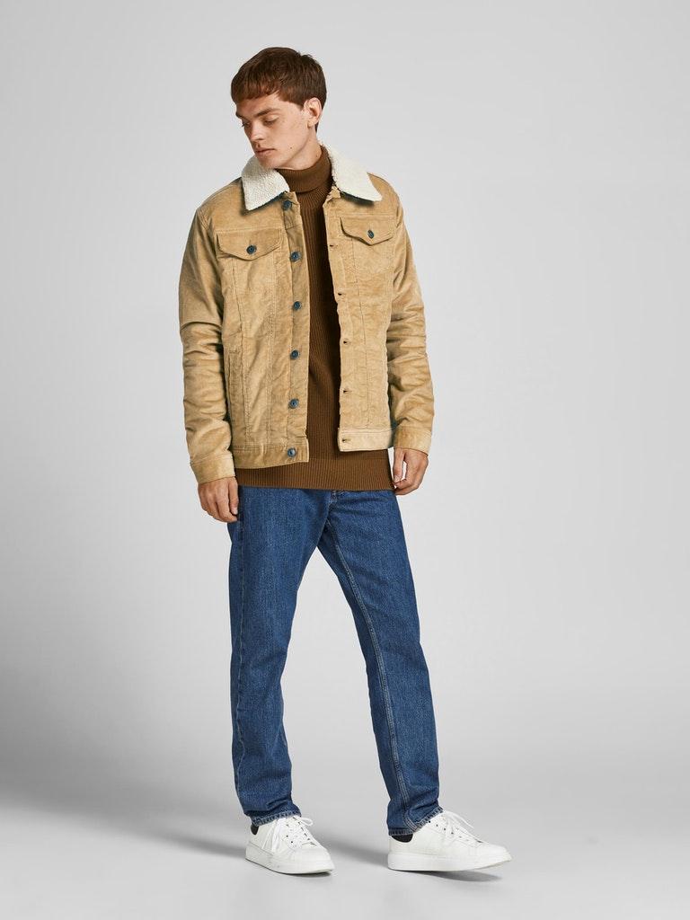 Jack & Jones Herren Jacke JPSTALVIN JJSHERPA CORDUROY AKM SN
