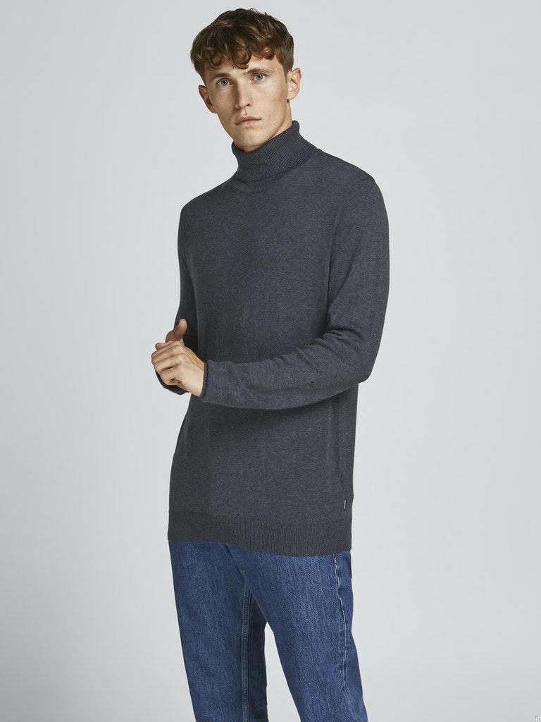 Jack & Jones Herren Pullover JJEEMIL KNIT ROLL NECK 2PK MP
