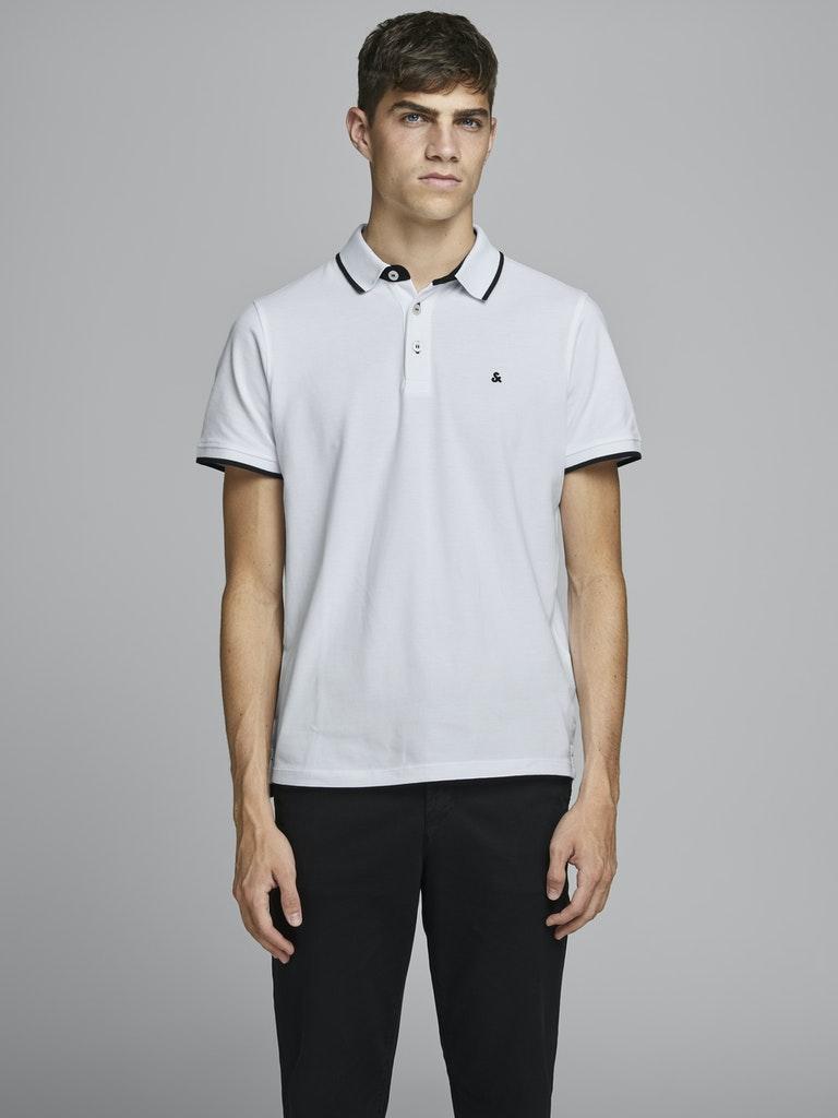 Jack & Jones Herren Poloshirt JJEPAULOS POLO SS NOOS