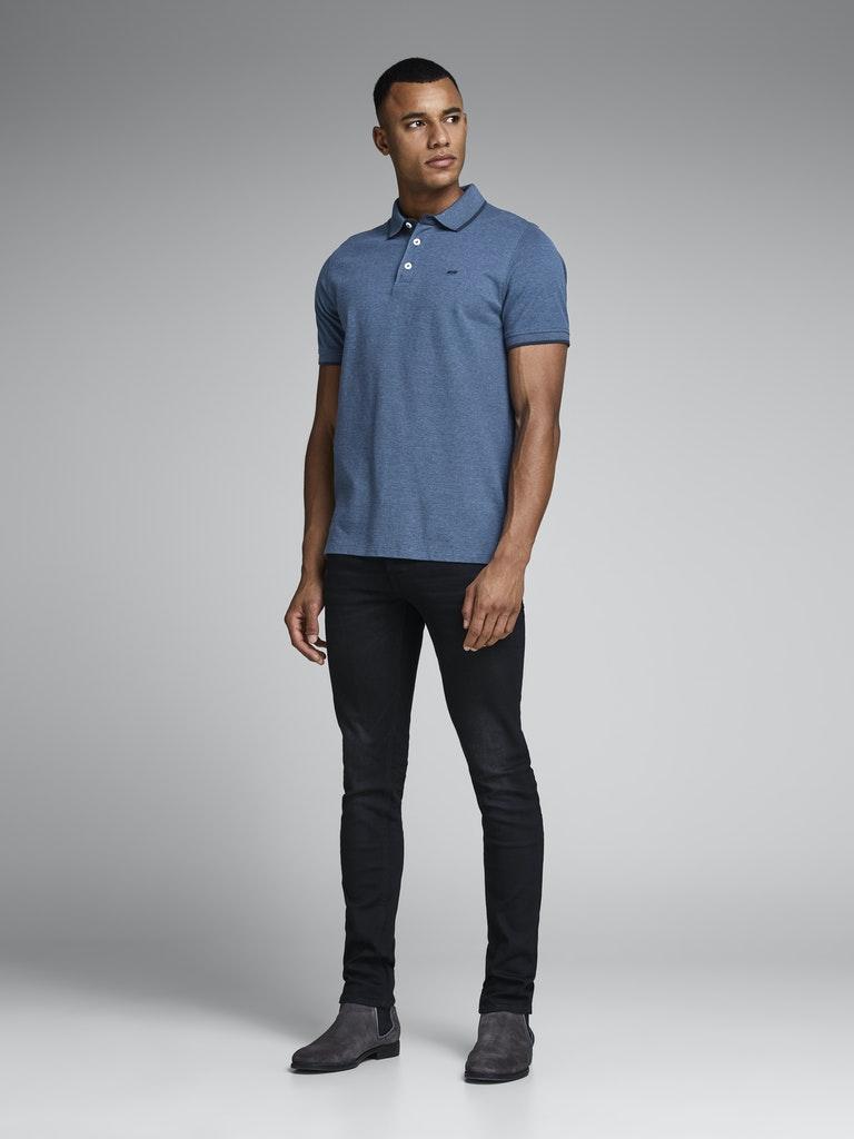 Jack & Jones Herren Poloshirt JJEPAULOS POLO SS NOOS