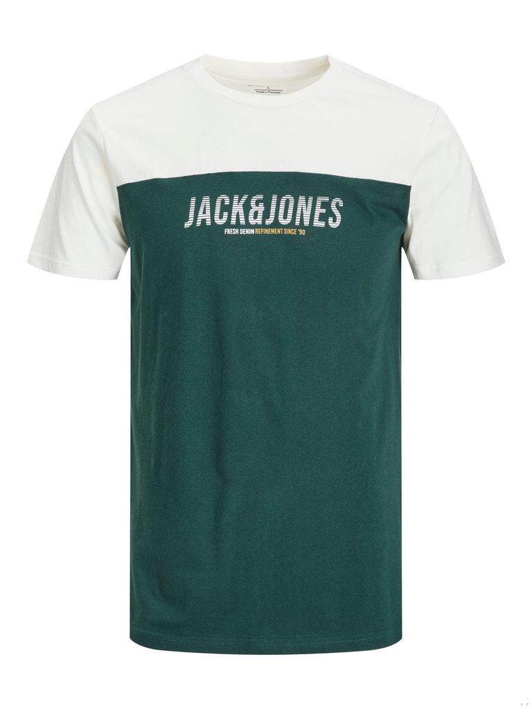 Jack & Jones Herren T-Shirt JJEDAN BLOCKING TEE SS O-NECK NOOS