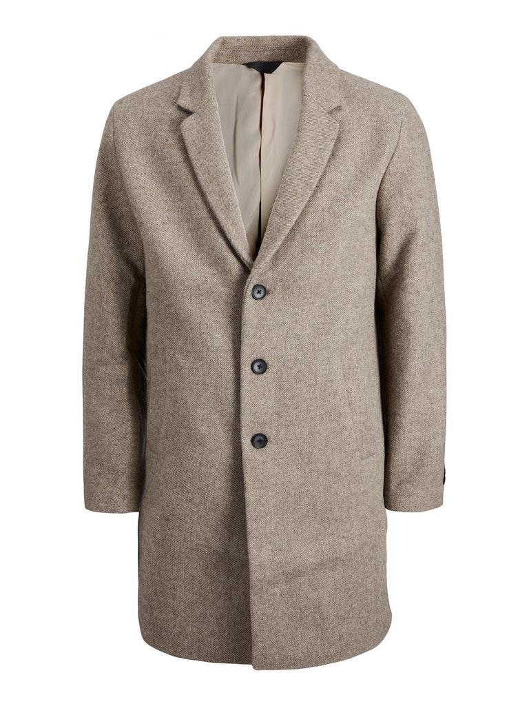 Jack & Jones Herren Mantel JJEMOULDER WOOL COAT SN