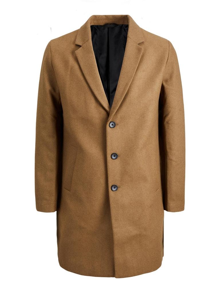 Jack & Jones Herren Mantel JJEMOULDER WOOL COAT SN
