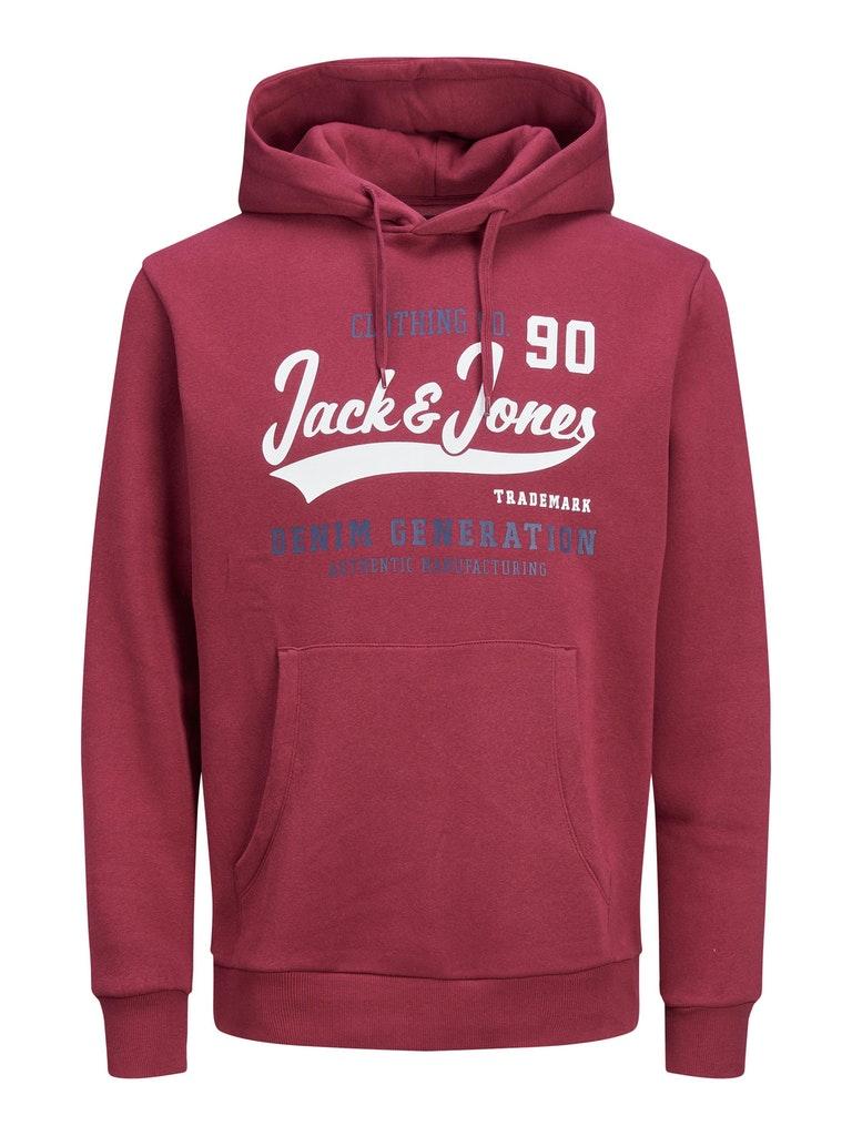 Jack & Jones Herren Hoodie JJELOGO SWEAT HOOD 2 COL 22/23 NOOS
