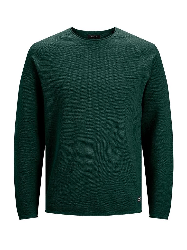 Jack & Jones Herren Pullover JJEHILL KNIT CREW NECK NOOS