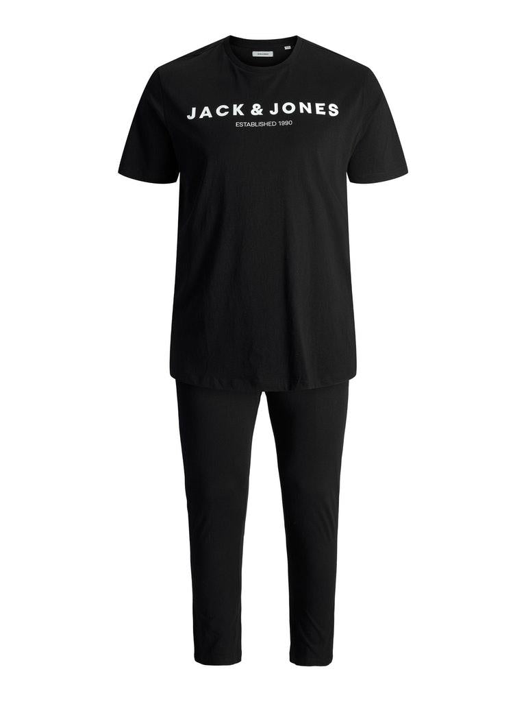 Jack & Jones Herren Schlafanzug JACKARAS SS LOUNGE SET PS