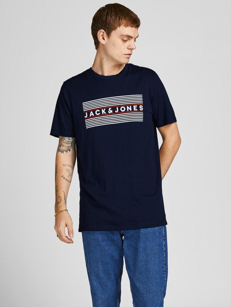 Jack & Jones Herren T-Shirt JJECORP LOGO TEE SS O-NECK NOOS