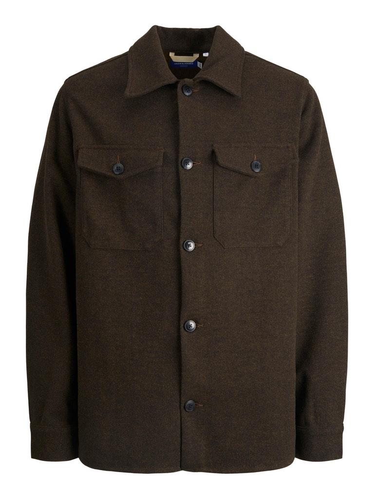 Jack & Jones Herren Hemd JOROLLIE OVERSHIRT LS NOOS