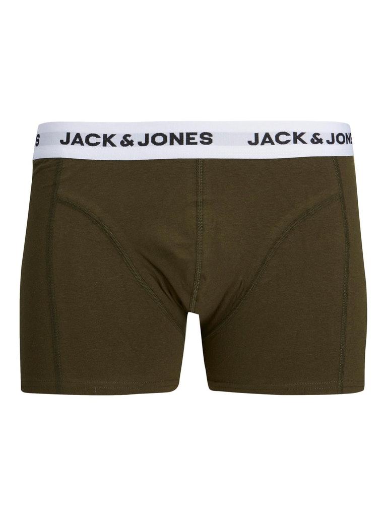 Jack & Jones Herren Boxershorts JACBASIC WHITE WB TRUNK SN