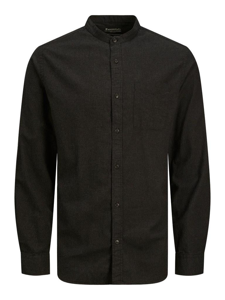 Jack & Jones Herren Hemd JJEBAND MELANGE SHIRT L/S AU22 SN