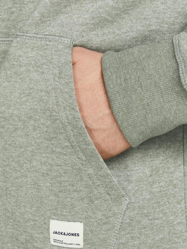 Jack & Jones Herren Hoodie JORTONS SWEAT ZIP HOOD UB NOOS