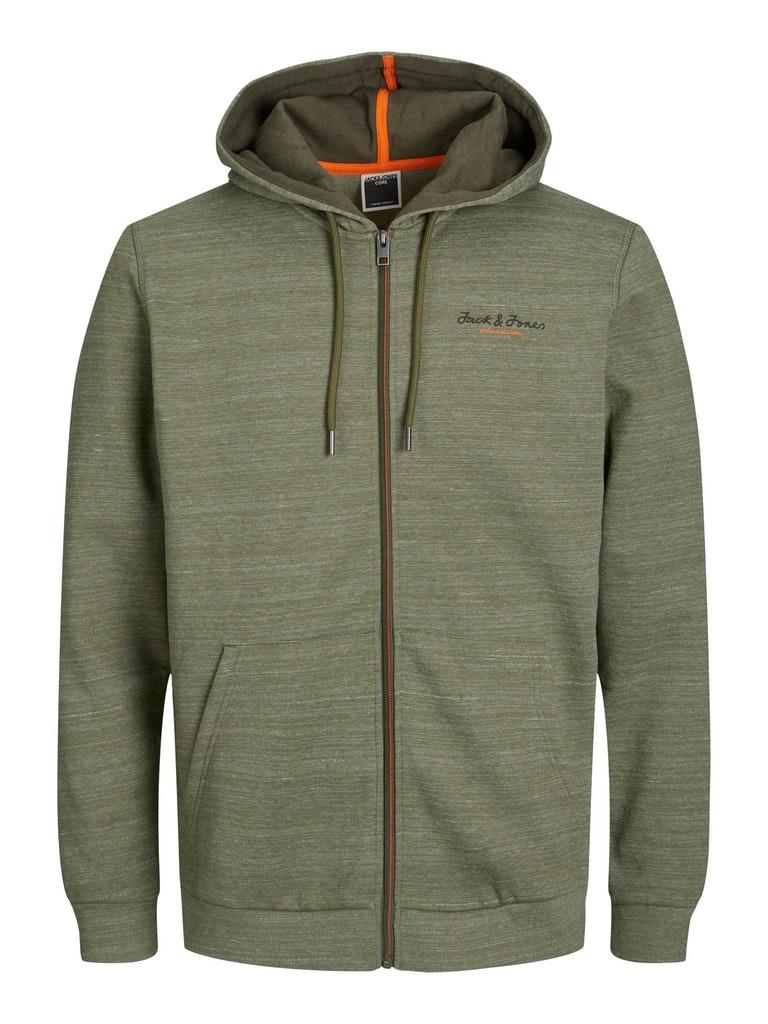 Jack & Jones Herren Hoodie JCOBERG SWEAT ZIP HOOD NOOS
