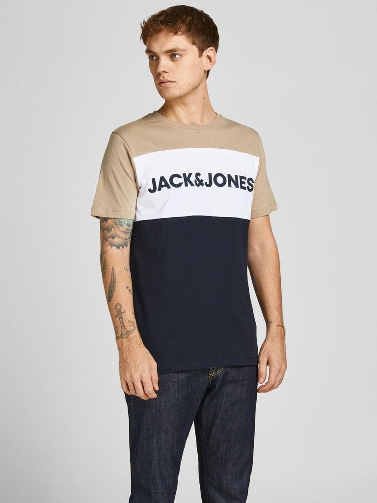 Jack & Jones Colourblocking T-Shirt Herren | Slim Fit