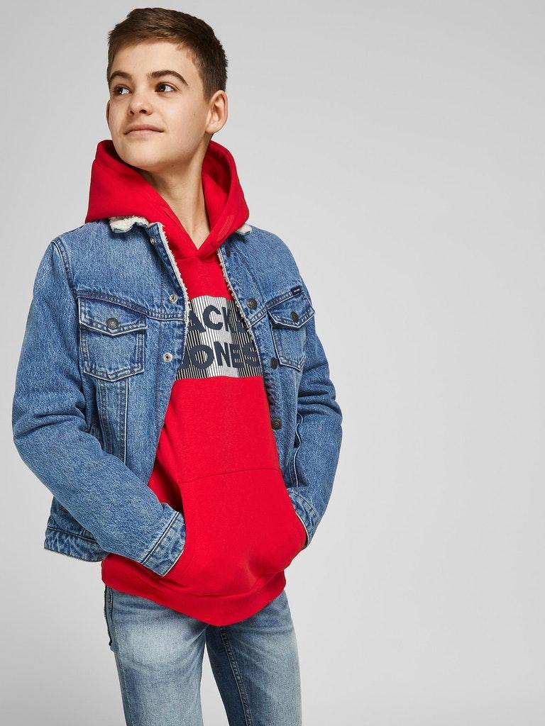 JACK & JONES Jungen Hoodie JJECORP LOGO SWEAT HOOD NOOS JNR