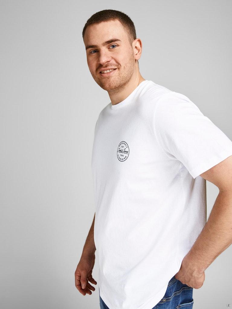 Jack & Jones Herren T-Shirt JJESHARK TEE SS CREW NECK NOOS PLS