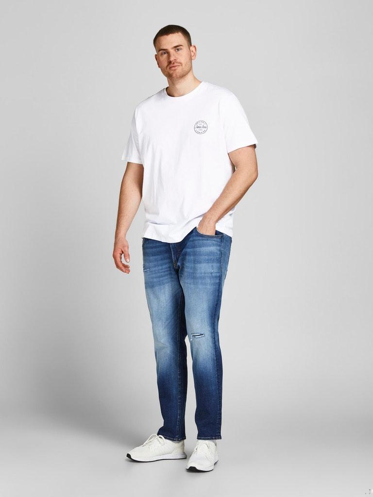 Jack & Jones Herren T-Shirt JJESHARK TEE SS CREW NECK NOOS PLS