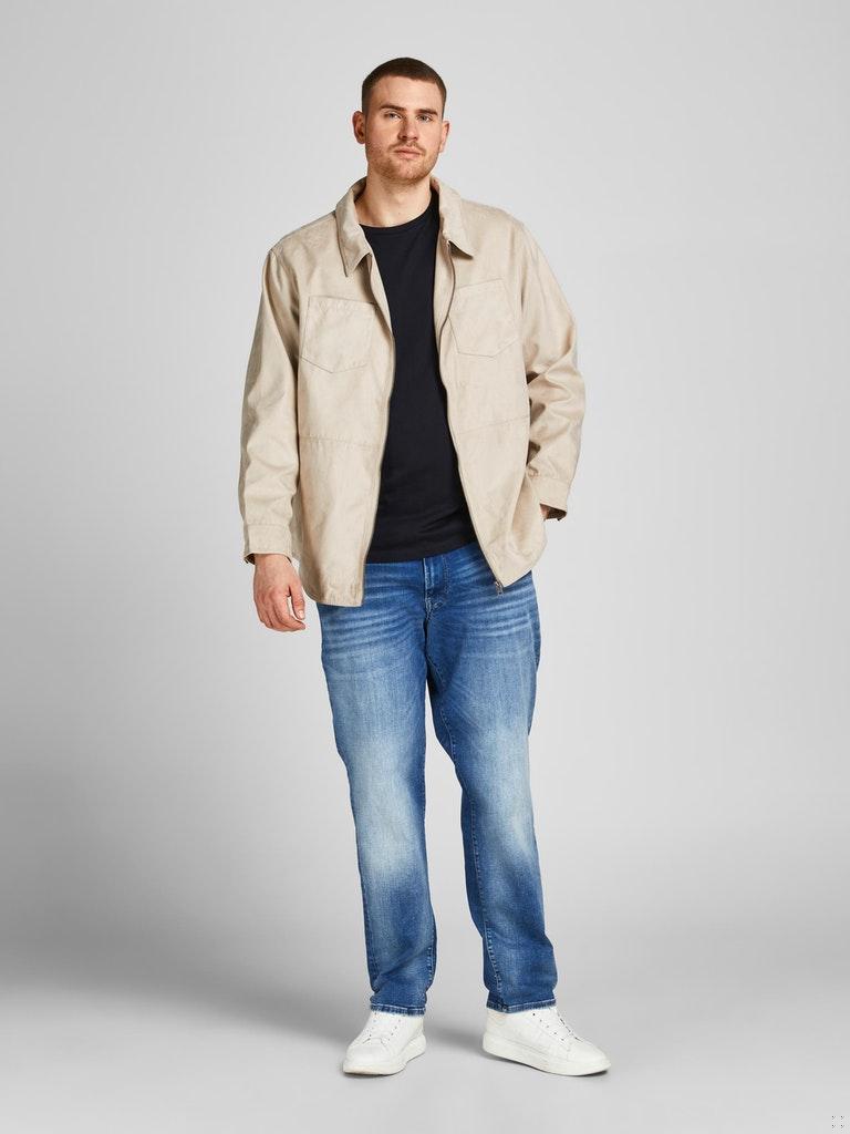Jack & Jones Herren T-Shirt JJESHARK TEE SS CREW NECK NOOS PLS