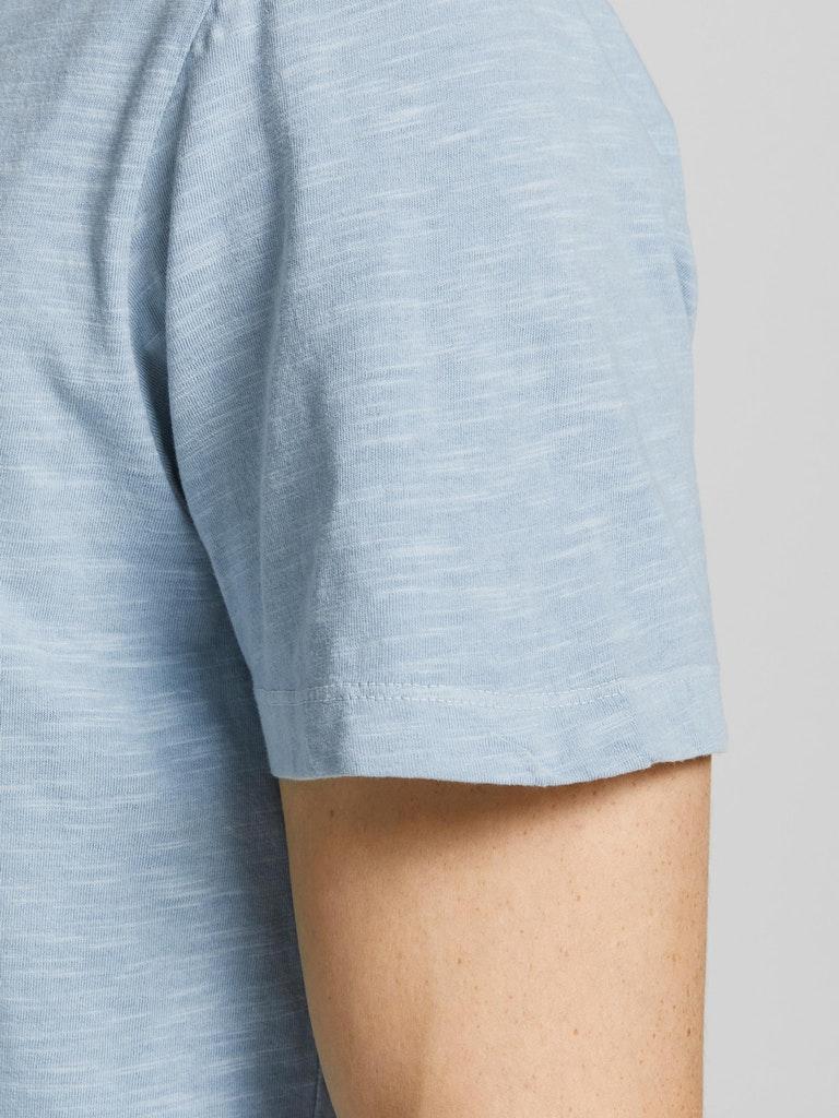 Jack & Jones Herren T-Shirt JJESPLIT NECK TEE SS NOOS