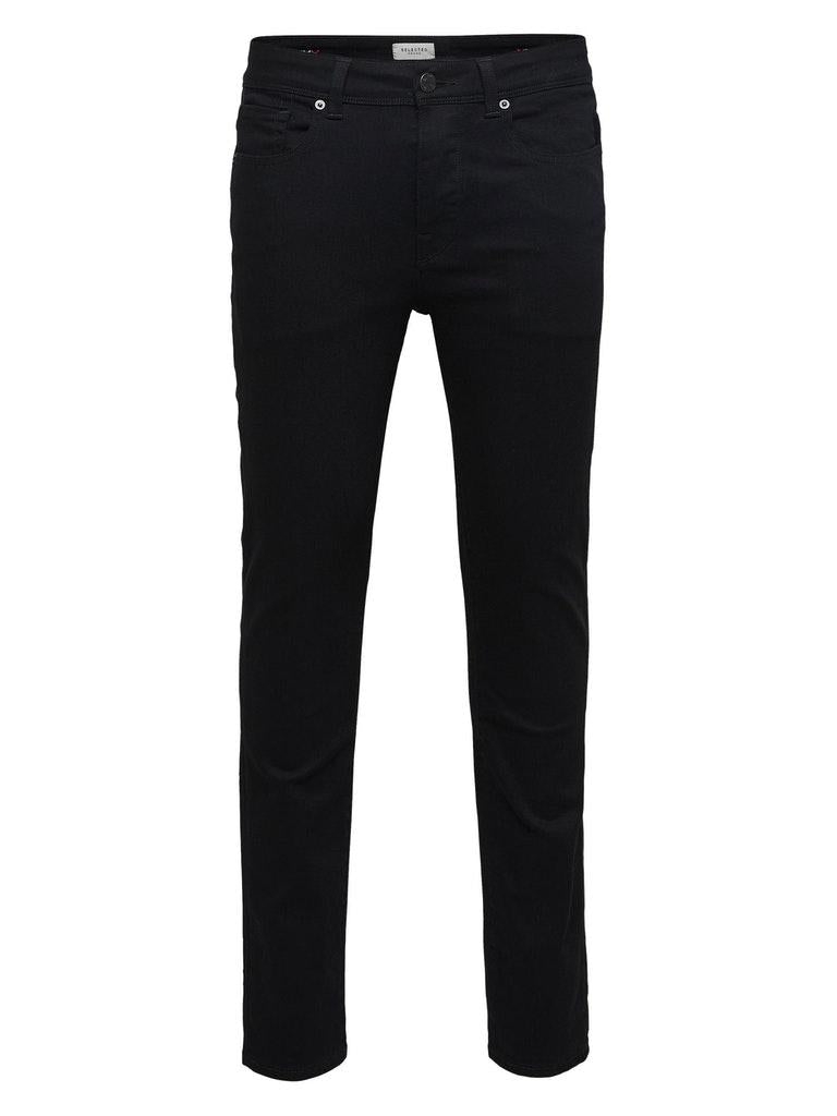 SELECTED HOMME Herren Jeans SLHSKINNY-PETE 1001 BLACK ST JNS W NOOS