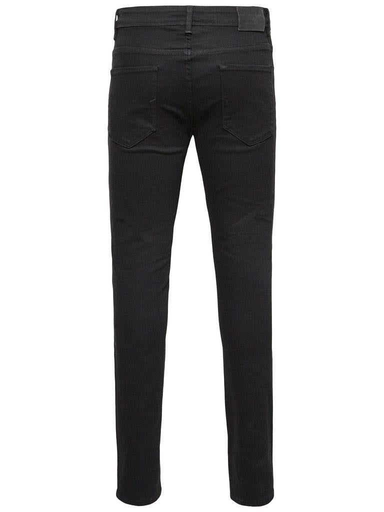 SELECTED HOMME Herren Jeans SLHSKINNY-PETE 1001 BLACK ST JNS W NOOS