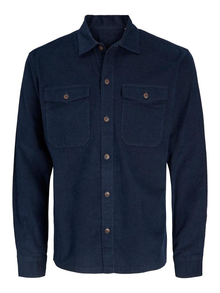 Jack & Jones Herren Hemd JJEJAY OVERSHIRT CORDUROY L/S