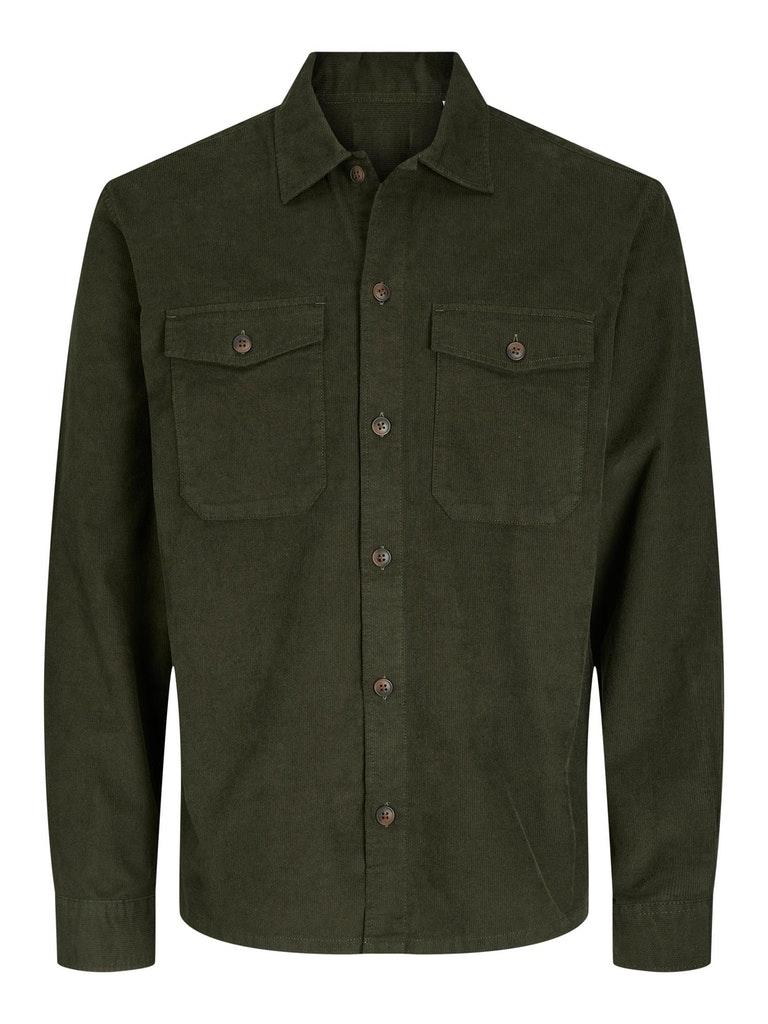 Jack & Jones Herren Hemd JJEJAY OVERSHIRT CORDUROY L/S